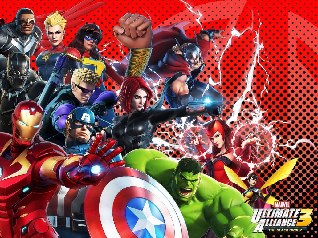 Mua3 Starting Roster Avengers (MUA3) by AmethystMajesty25 on DeviantArt
