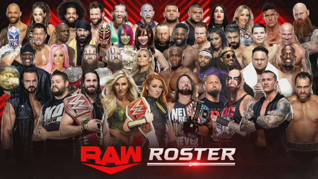 Raw Roster 19 Wwe Draft Edition By Amethystmajesty25 On Deviantart