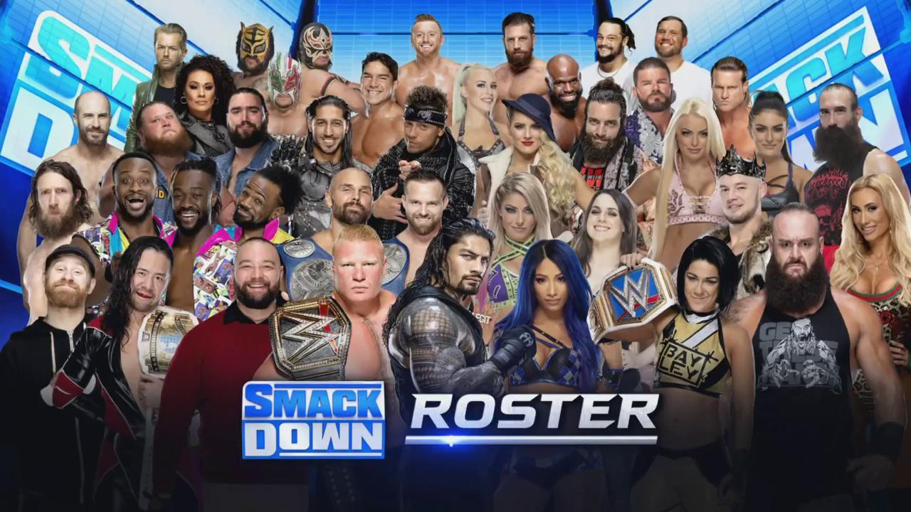 SmackDown Roster (2019) (WWE Draft Edition) by AmethystMajesty25 on