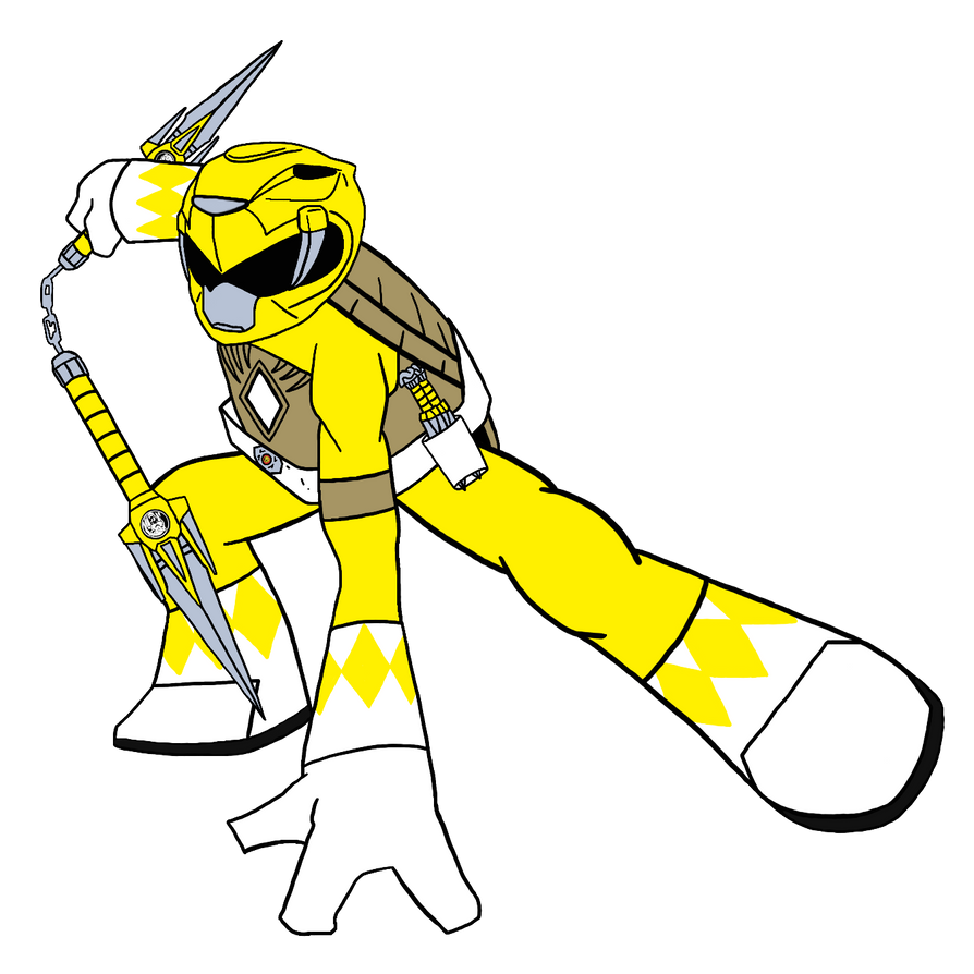 Mikey the Yellow Mighty Morphin' Power Ranger by AmethystMajesty25 on ...