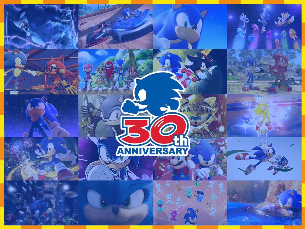 Classic Sonic: Sonic 30th (1991) by SKCollabs on DeviantArt