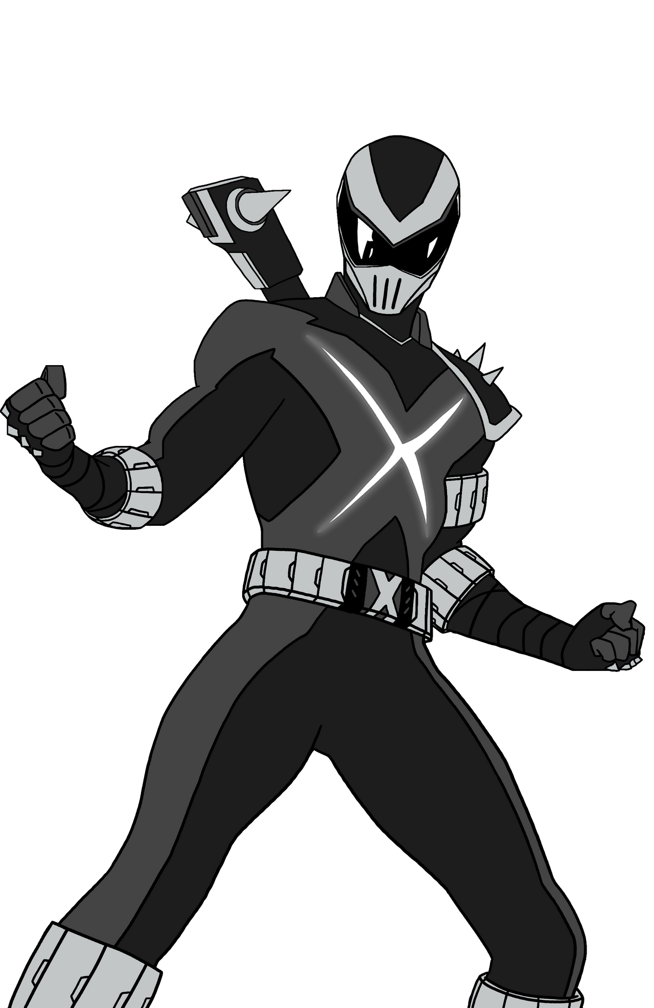 Black Ranger Deviantart Black Ranger X by AmethystMajesty25 on DeviantArt