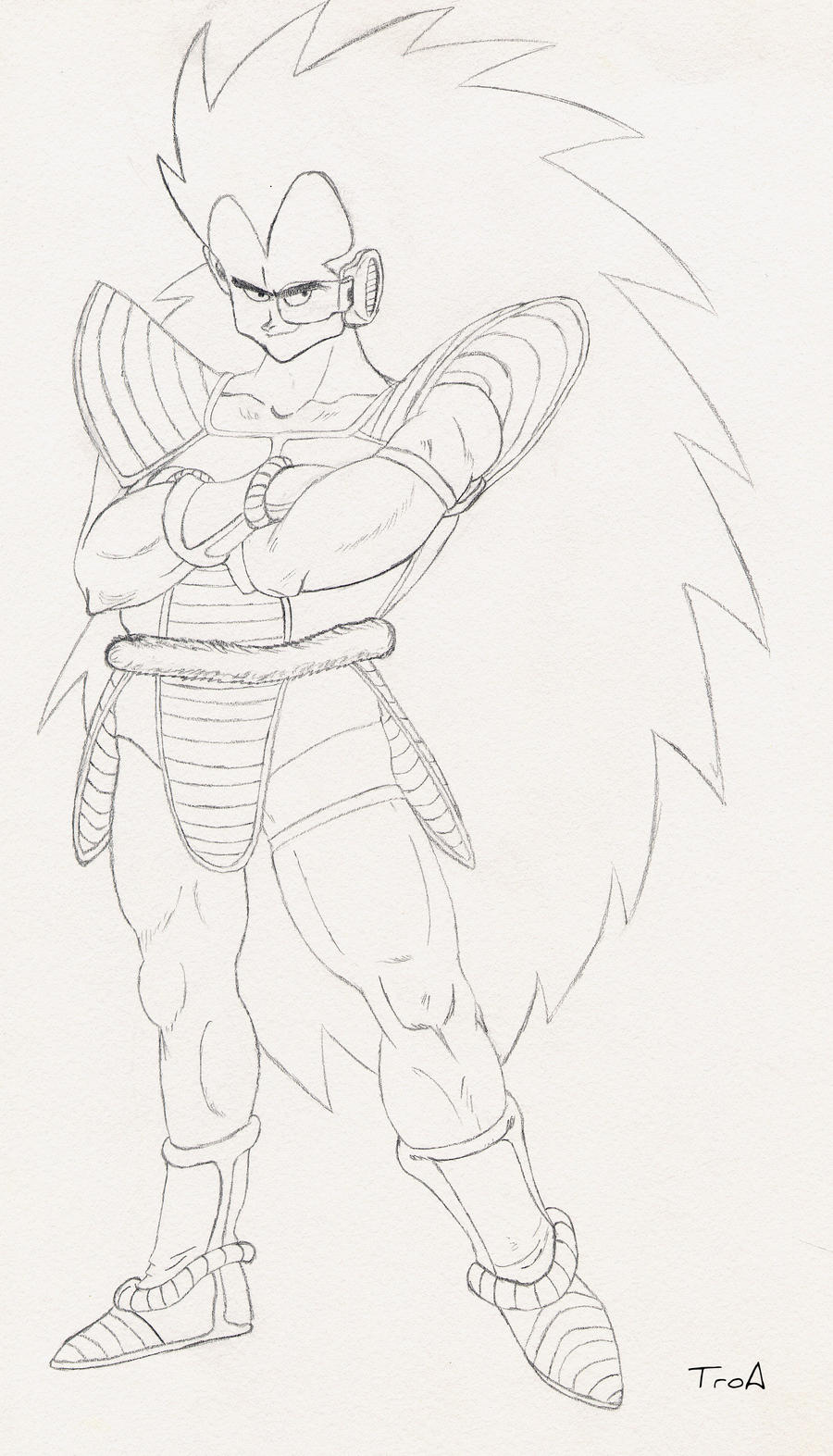 DBZ-Raditz by TroA-Dev on DeviantArt