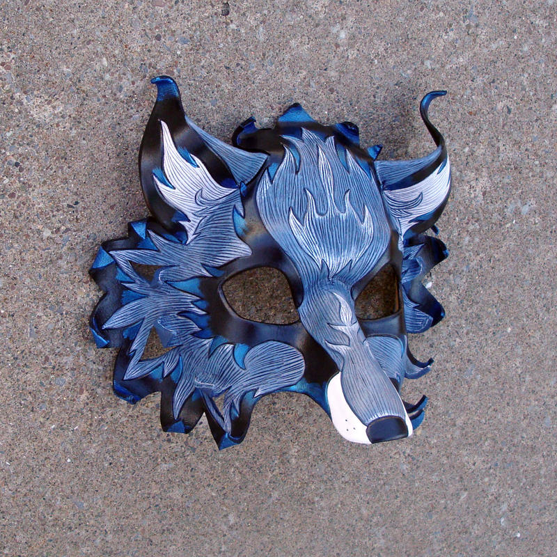 Blue FireFox Mask by merimask on DeviantArt