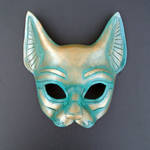 Leather Egyptian Cat Mask