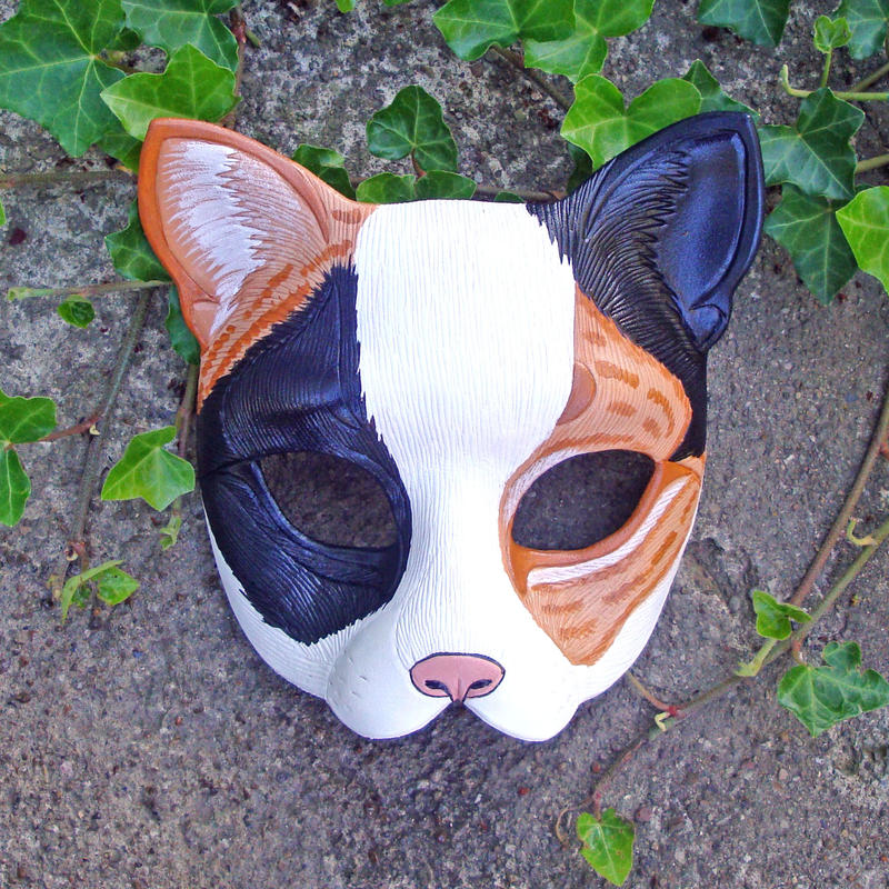 Cat Masks Calico Cat Mask / Small