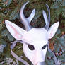White Stag Leather Mask