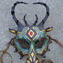 Custom Jeweled Dragon Mask