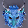 Teal Frost Dragon Mask