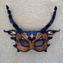 Brown and Bronze Dragon Mask