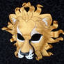 Gold Sun Lion Mask