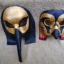 Thoth and Horus Leather Masks