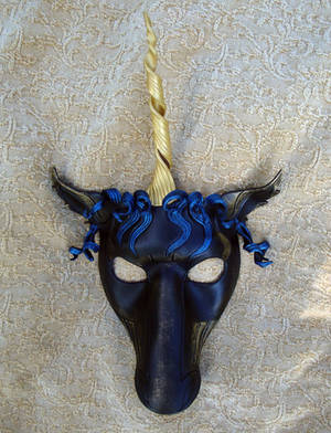 Black Unicorn Mask