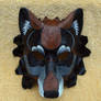 Black Dire Wolf Mask