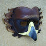 Golden Eagle Leather Mask