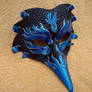 Blue Firebird Raven Mask