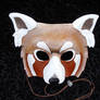 Red Panda Leather Mask