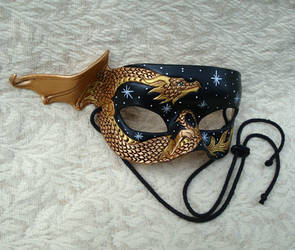 Little Bronze Dragon Mask