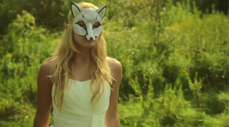 White Fox Mask...another frame from the movie