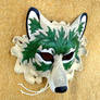 Green Leaf Wolf Mask