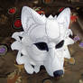 White Dire Wolf Mask