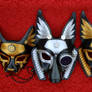 Industrial Egyptian Mask Trio