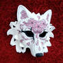 Cherry Blossom Wolf Mask #1