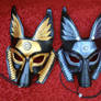 Two Industrial Anubis Masks