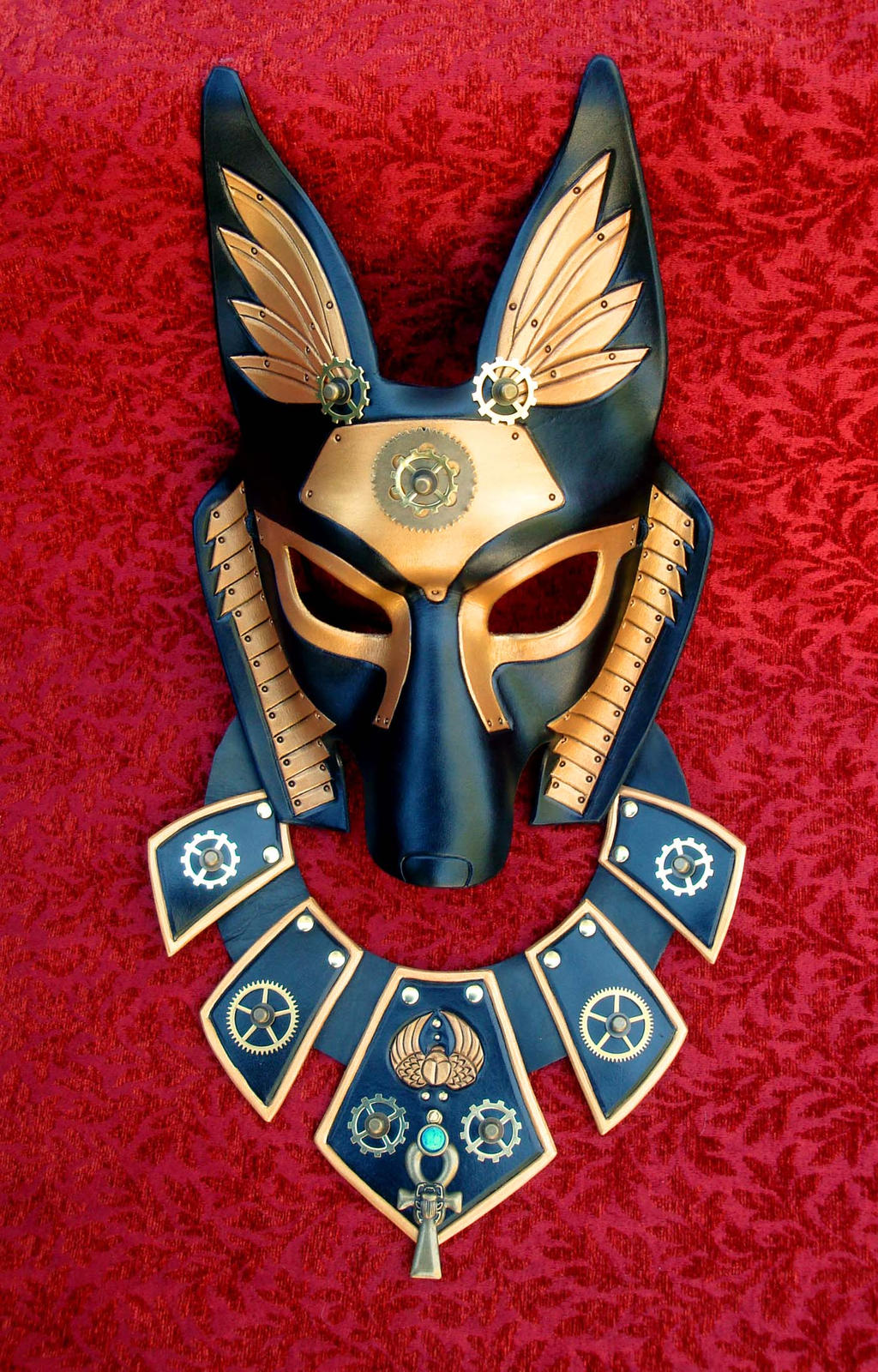 Industrial Anubis With Collar