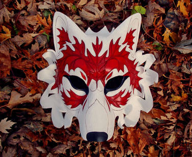 Canadian Wolf Mask