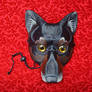 Real Eyes Wolf Mask