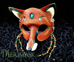 Amber Jade Fox Mask