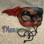 Little red dragon mask