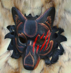 Werewolf Leather Mask