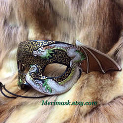 Little Green Dragon Mask