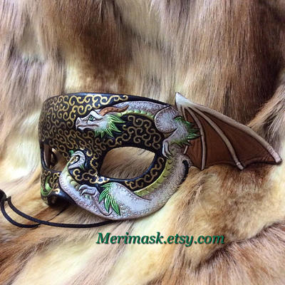 Little Green Dragon Mask