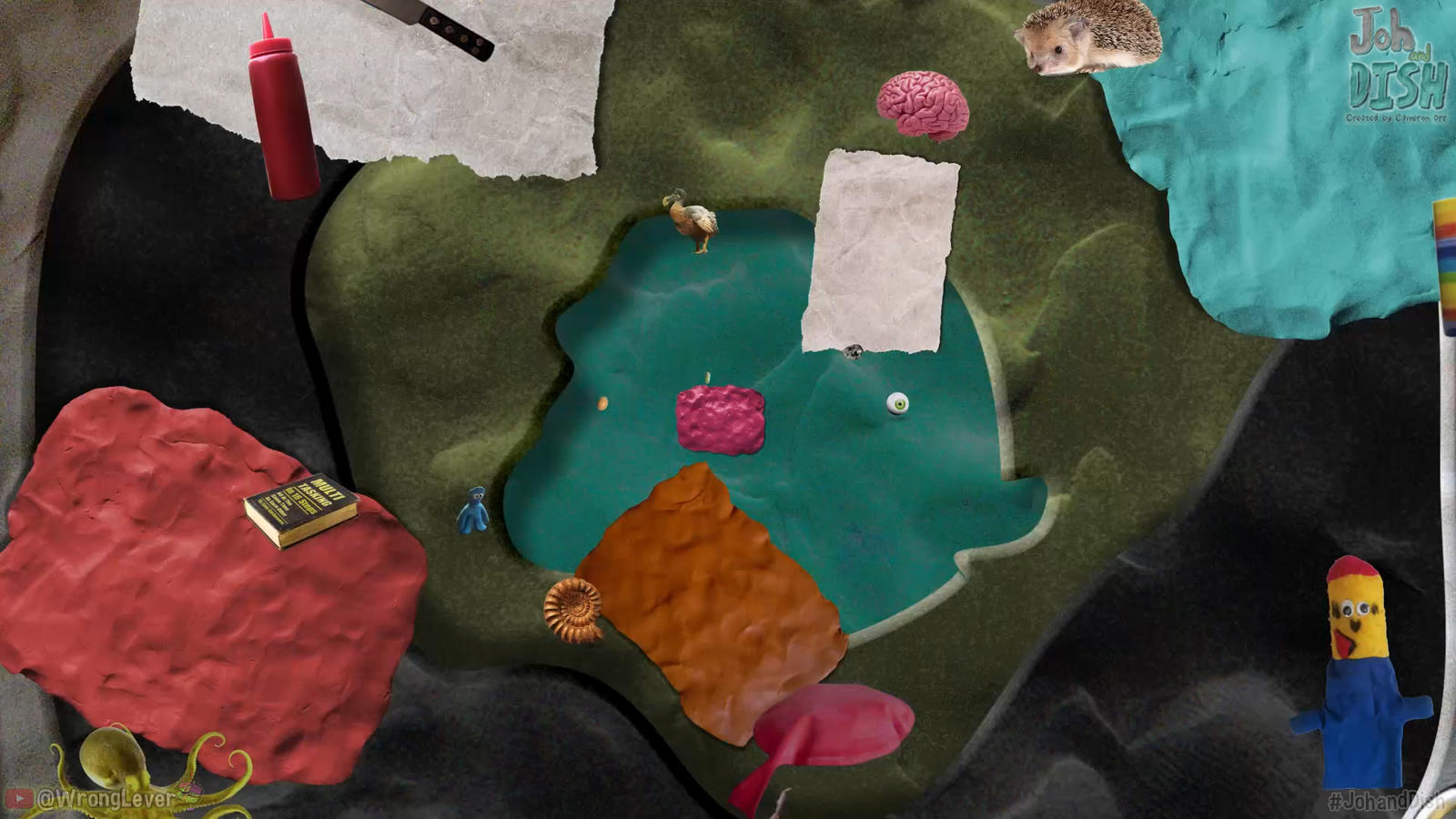 Clay, Paper, bits and bobs, Enter the chaos Part4 by ThyMilkman on ...