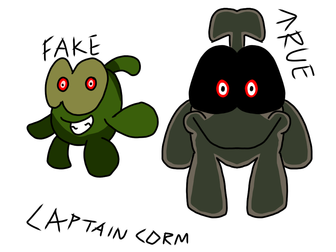 Cole Rolpio Captain Corm Fake amd True Form by colerolpio on DeviantArt