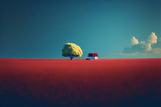 Landscape - Red