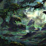 Jungle (retro pixel art)