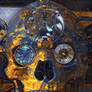 Clockwork Skull (with blue)