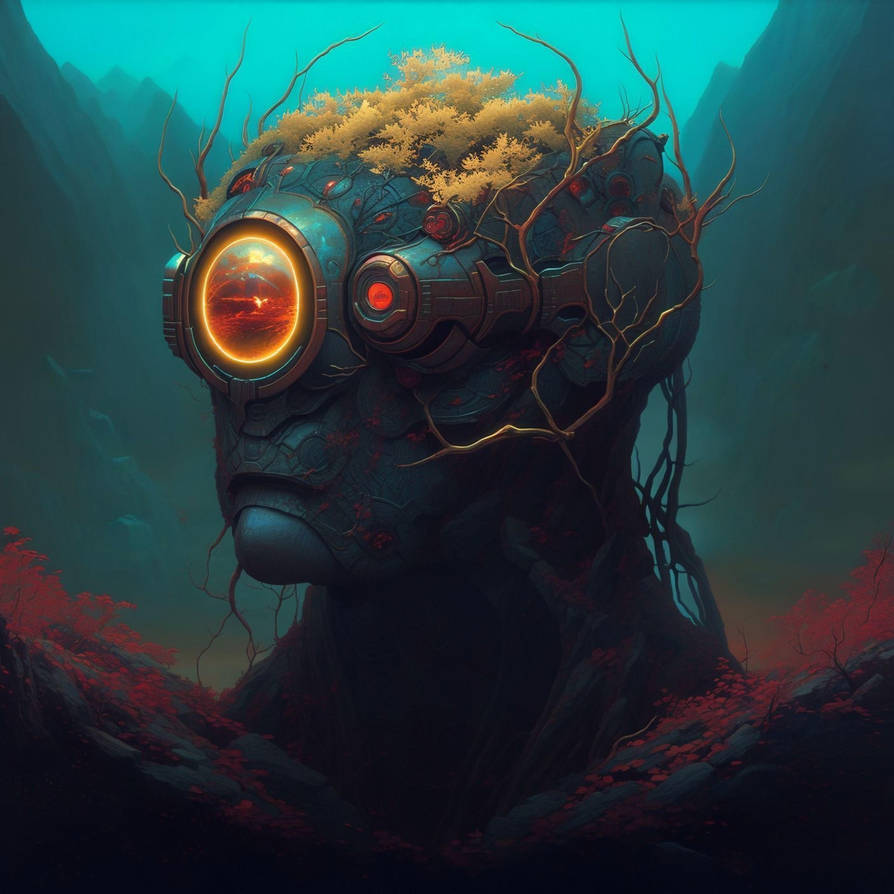 Computer Head Deviantart Tech Head v.2 by DataLorean on DeviantArt
