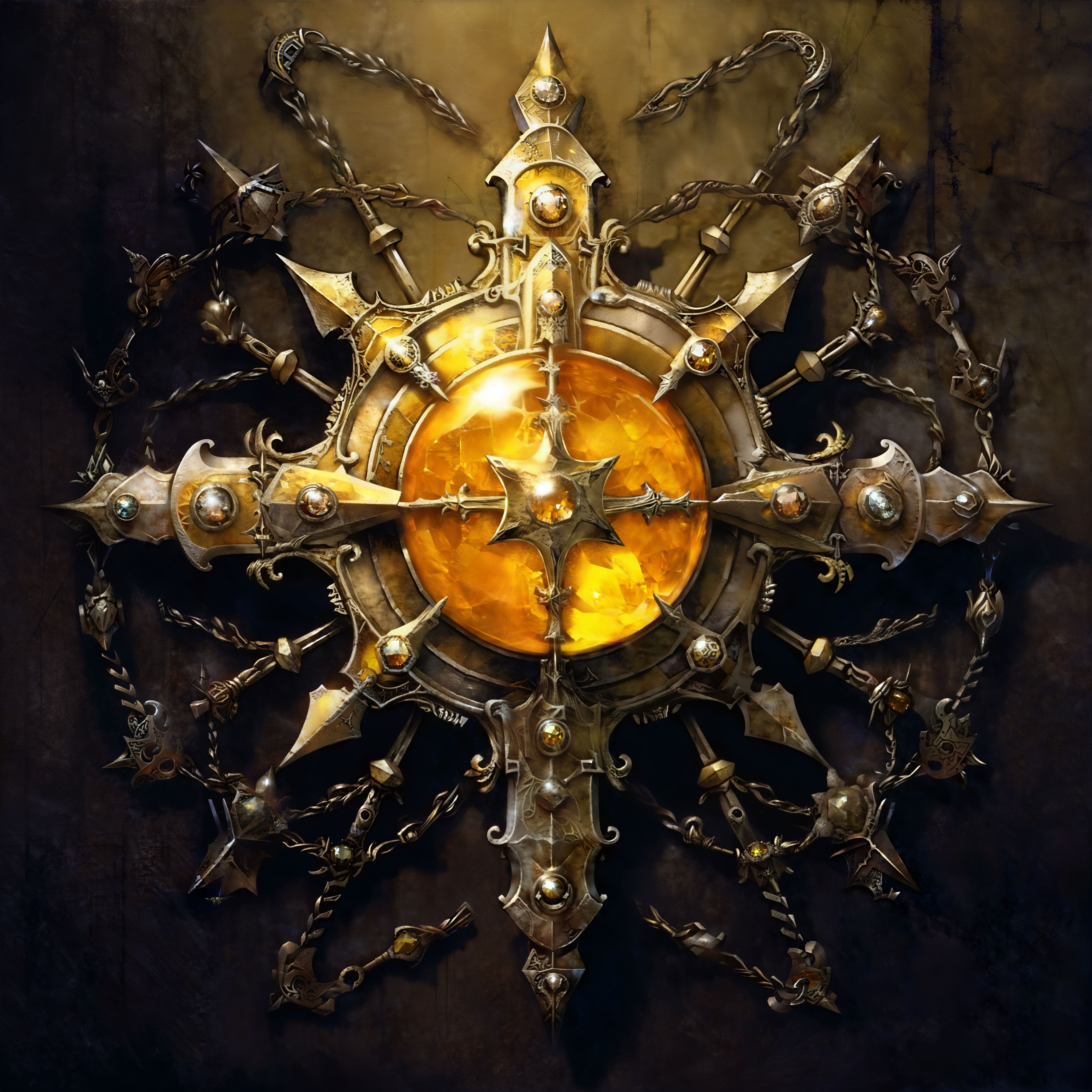 Amulet of the Chained Sun by DataLorean on DeviantArt