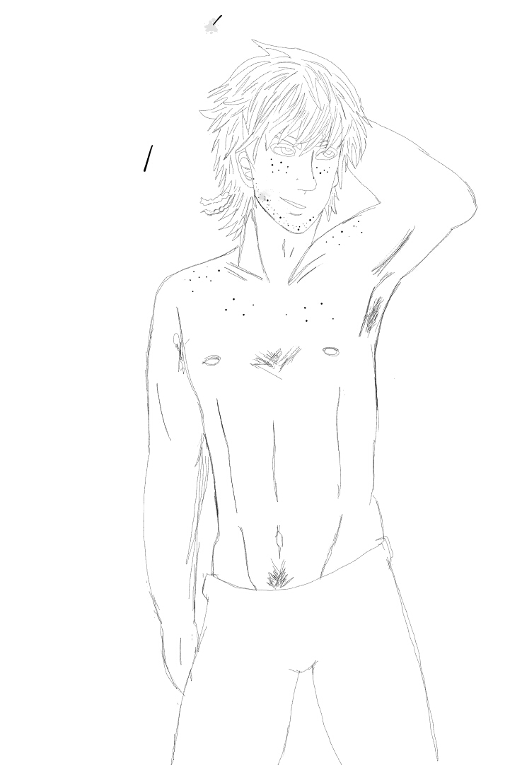 Shirtless Hiccup