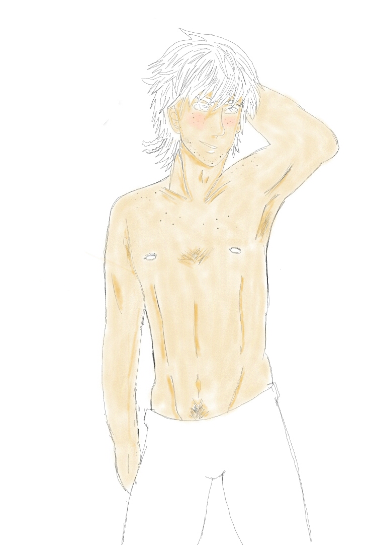 Colour me Shirtless Hiccup