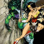 Wonder Woman vs She Hulk