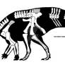 Tenontosaurus dossi skeletal restoration