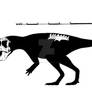 Psittacosaurus major skeletal reconstruction