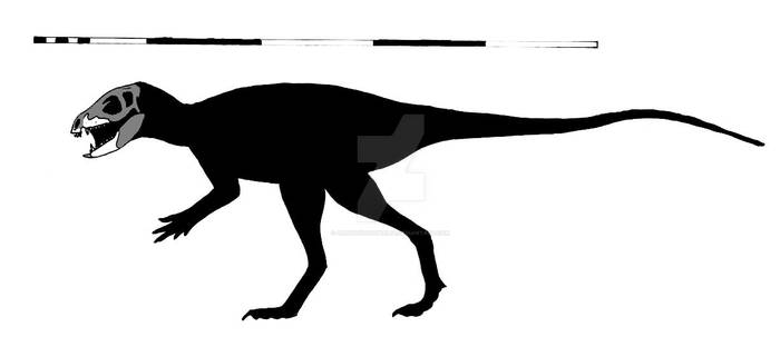 Echinodon becklesii skeletal restoration