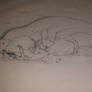 Tenontosaurus Deinonychus Sketch